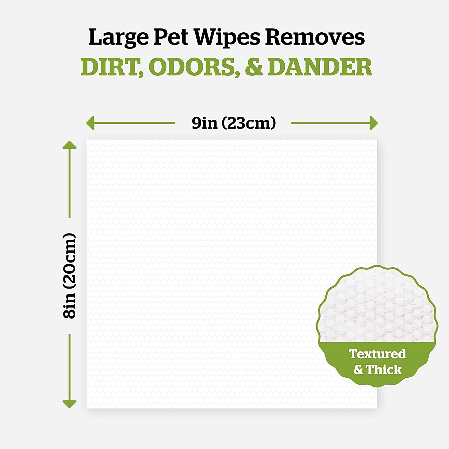 Pogi'S Grooming Wipes - Hypoallergenic Pet Wipes for Dogs & Cats - Plant-Based, Earth-Friendly, Deodorizing Dog Wipes